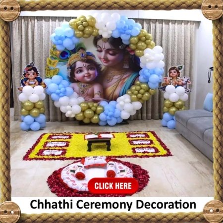 Chhathi Ceremony Decor