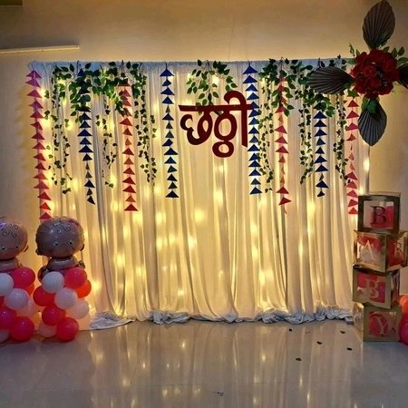 Chhathi Ceremony Decor at Home - 7