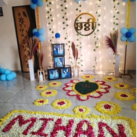 Chhathi Ceremony Decor at Home - 8
