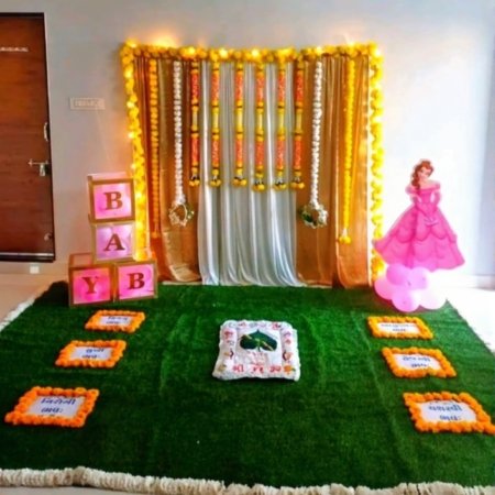 Chhathi Ceremony Decor at Home - 2